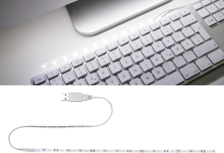 Produktbild Paulmann USB Stripe (Neutralweiss, 30 cm, Indoor)