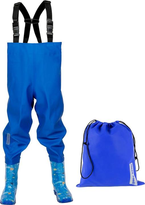 Dönges Trampolieri per bambini, EN 343, blu, taglia 30/31 (W30/L31)