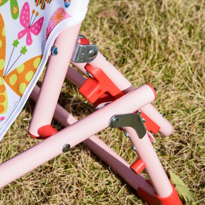 Produktbild Outsunny Kinder Gartenliege klappbar (118 cm)