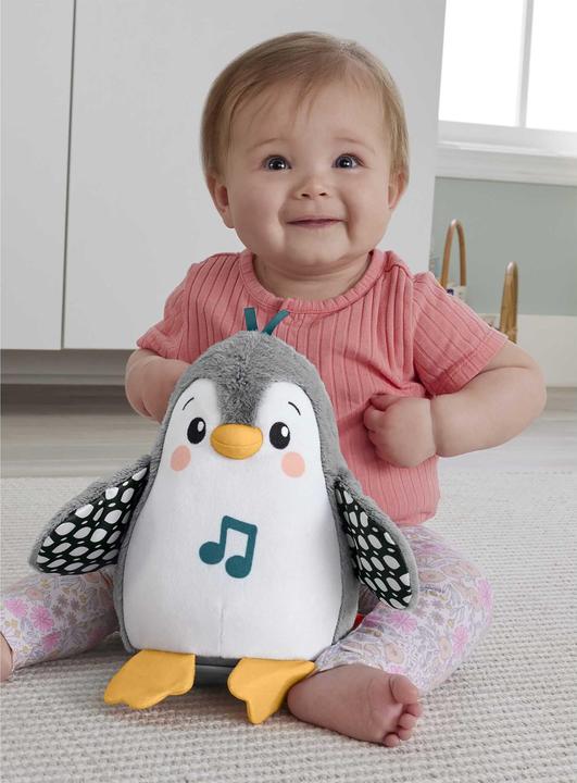 Image du produit Fisher-Price Peluche musicale Manchot Culbuto (20.32 cm)