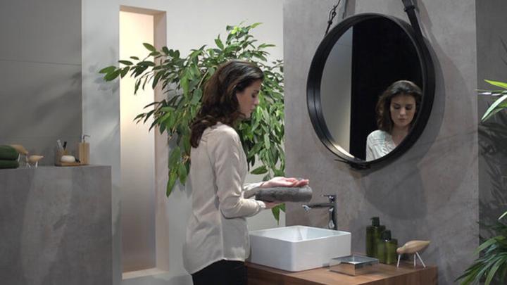 Produktbild hansgrohe Talis E Waschtischmischer (brushed bronze)