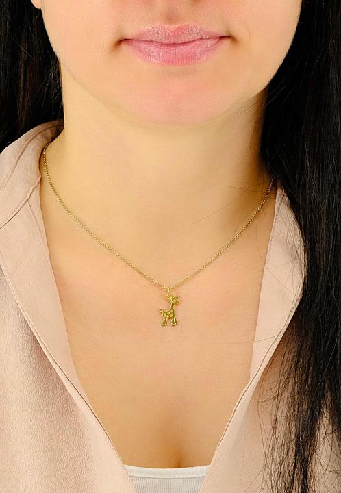 Produktbild Muau Giraffe (750/18K Gelbgold)