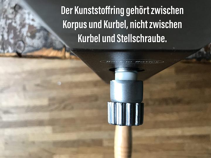 Produktbild Back to Basics Getreidemühle Silber/Braun