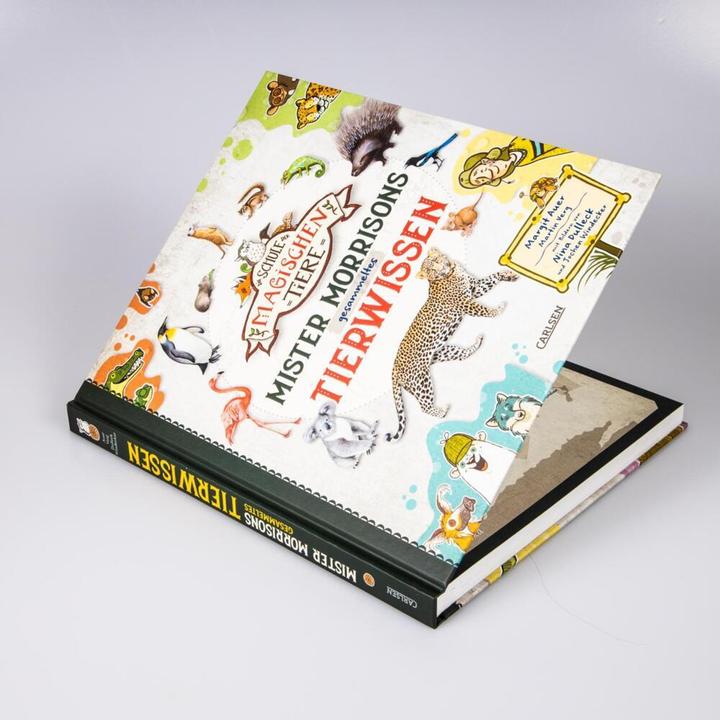 Actual product image Die Schule der magischen Tiere: Mister Morrisons gesammeltes Tierwissen (German, Martin Verg, Margit Auer, 2022)