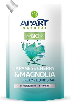 Apart Natural - Prebiotic Refill Creamy Liquid Soap Japanese Cherry & (Flüssigseife, 400 ml)