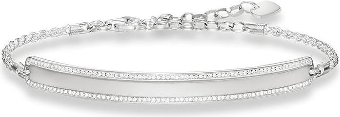 Produktbild Thomas Sabo Armband Pavé (19.50 cm, Silber)