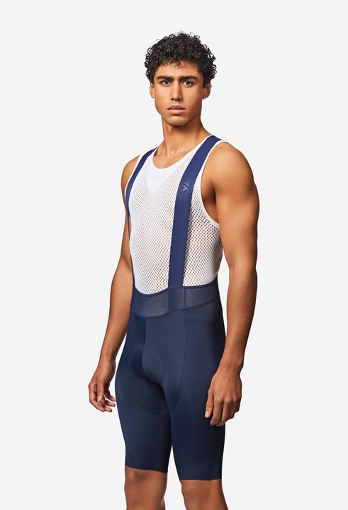 Actual product image Van rysel Rennrad Radhose mit Trägern Sommer kurz Herren RCR 4 blau (XXL)