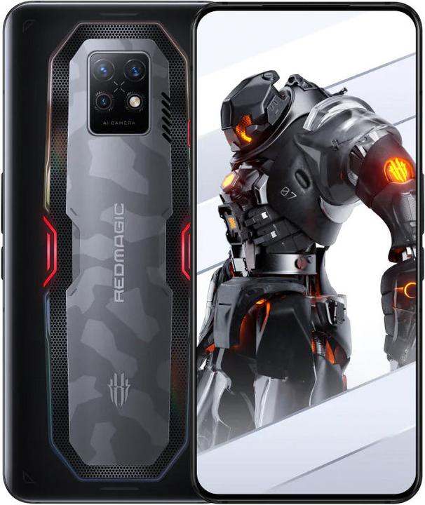 ZTE Nubia Red Magic 7S Pro (256 GB, Schwarz, 6.80", Dual SIM, 64 Mpx, 5G)