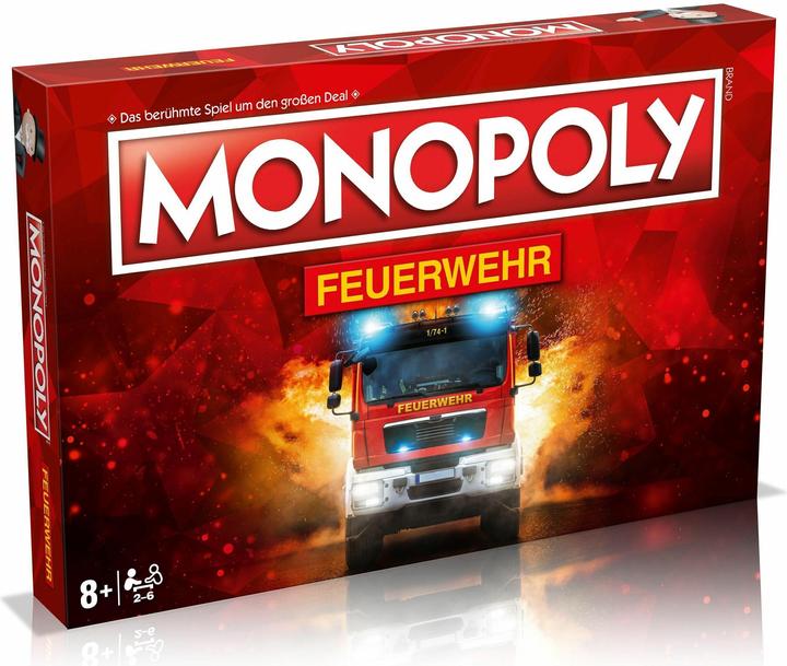 Actual product image Winning Moves Monopoly Fire Brigade (German)