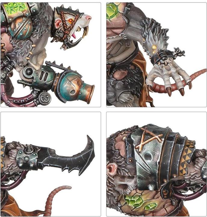 Image du produit Games Workshop Warhammer AoS - Skaven Rats Ogres (Matières plastiques)