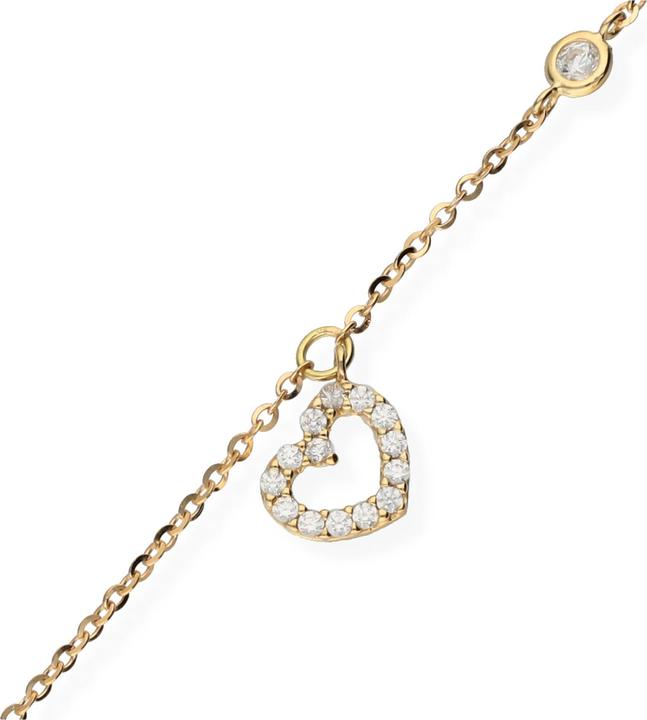 Carat Hearts (18 cm, Gold 18ct)