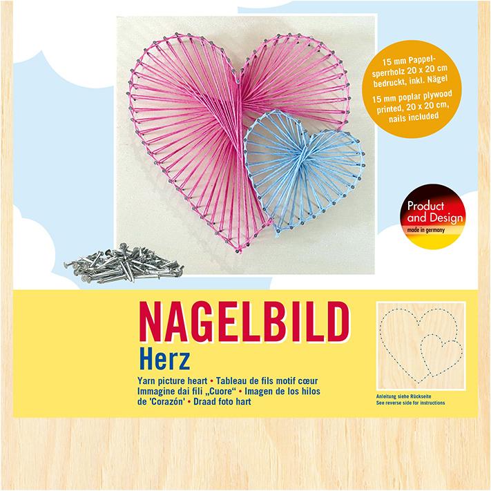 Donau NAGELBILD "Herz"