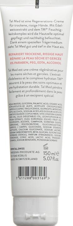 Image du produit Tal Crème pour les mains réparatrice (150 ml)