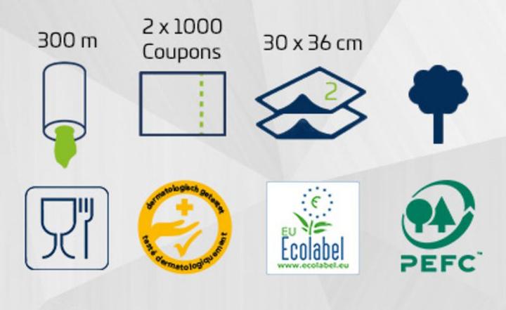 Produktbild Neriox Papierwischtücher (2 x)