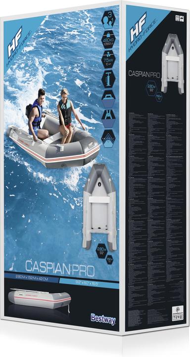 Actual product image Bestway inflatable pontoon 280 x 152 x 42 cm 65047 (280 cm, 3 pers.)