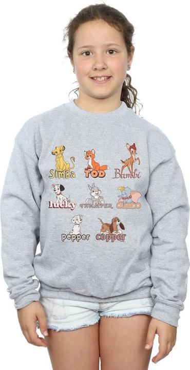 Image du produit Disney - Sweat LITTLE FRIENDS ANIMALS - Fille (140, 146)