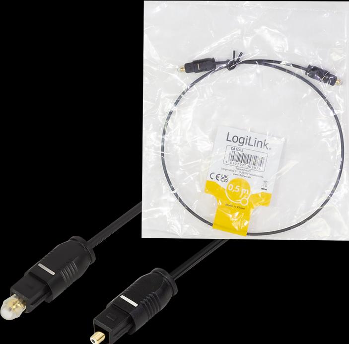 Produktbild LogiLink CA Toslink (0.50 m, Optisch)