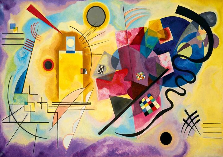 Produktbild Bluebird Puzzle 1000 pieces Kandinsky - Gelb-Rot-Blau, 1925 (1000 Teile)
