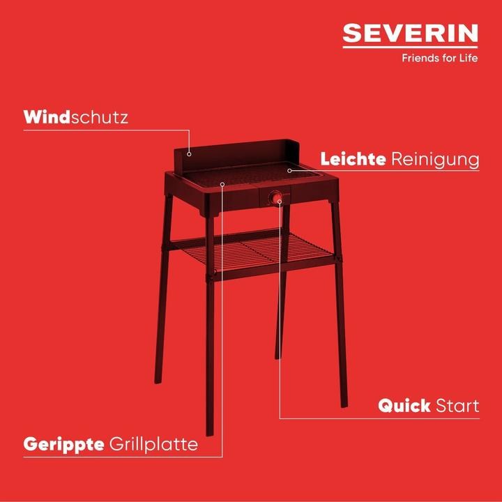 Produktbild Severin PG 8568 eBBQ (2.20 kW)