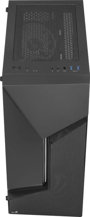 Produktbild AeroCool Scape-G-BK-v3 Midi-Tower, Tempered Glass, ARGB (ATX, mATX, Mini-ITX)