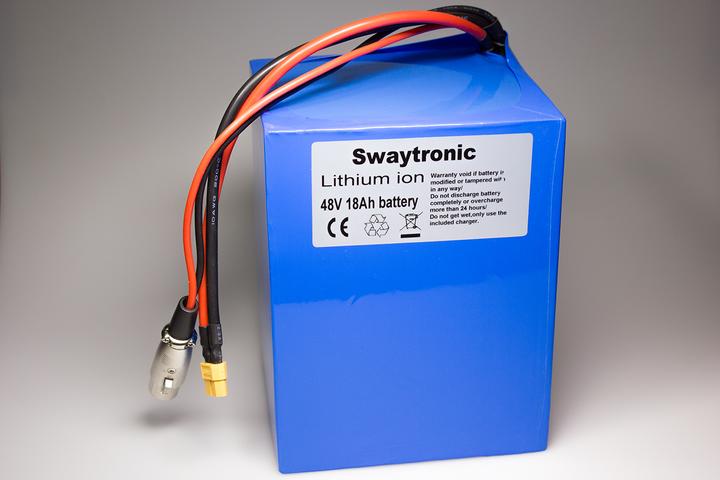 Actual product image Swaytronic Sway E-bike Power 48V 13S9P 18'000mAh XT60 (E-Bike battery)