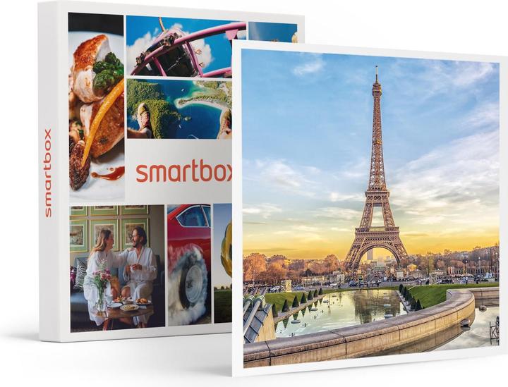 Produktbild Smartbox Besuch des Eiffelturms, Bootsfahrt auf der Seine und Eintritt in den Louvre für 2 Erwachsene und 1 K (3 Pers.)