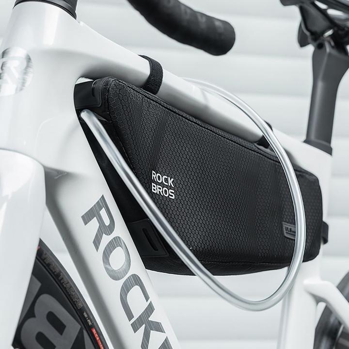 Produktbild Rockbros Bike Bag for Frame Under Top Tube 2.9l - Black (2.90 l, Rahmentasche)