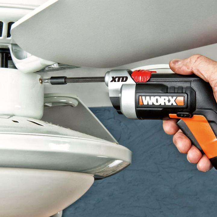 Actual product image Worx Cordless screwdriver 4V WX252 (Rechargeable battery operated)