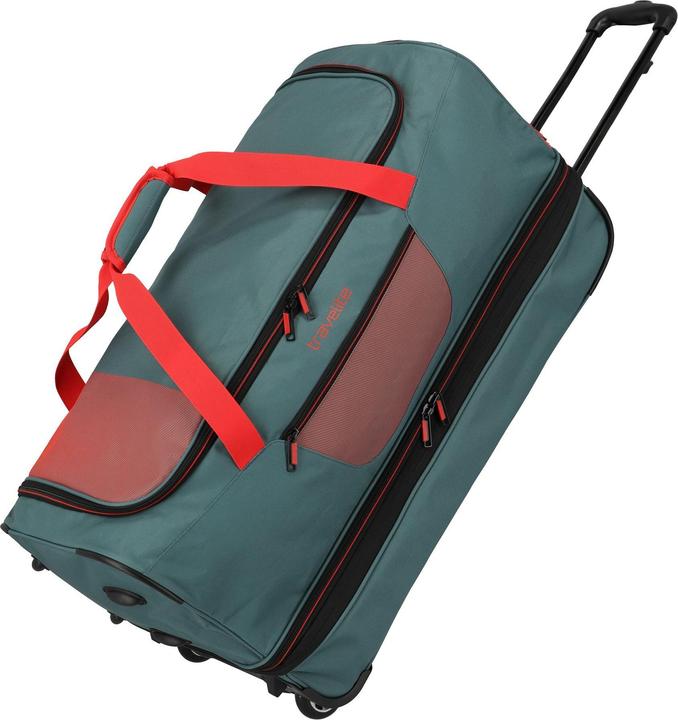 Immagine prodotto Travelite Basics 2 Rollen Reisetasche 70 cm mit Dehnfalte (98 l, L (90 - 115l))