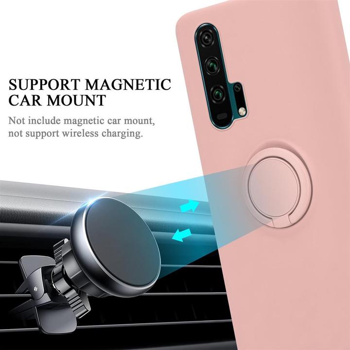 Productafbeelding Cadorabo TPU Vloeibare Ring Silicone Hoesje (Honor 20 Pro)