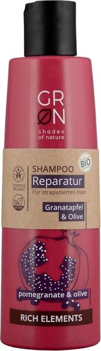 Immagine prodotto GRN RICH Shampoo Reparatur Granatapfel & Olive (250 ml, Shampoo liquido)