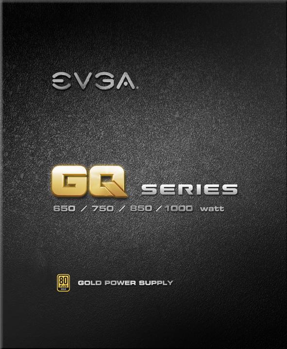 Actual product image EVGA Power supply unit 850 GQ 850 W, 80 PLUS Gold, fully modular (850 W)