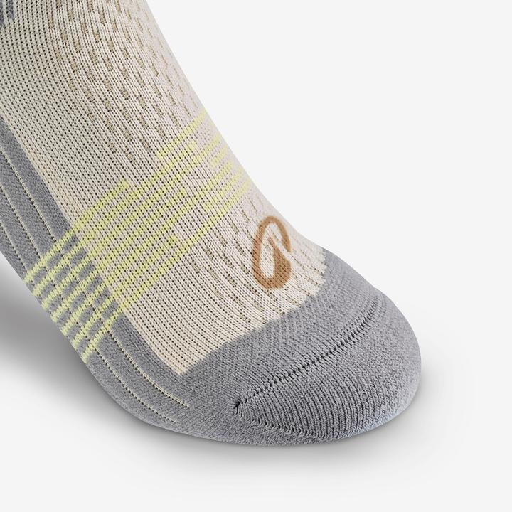 Image du produit Quechua Chaussettes de randonnée hautes junior, HIKE 500 vert (27, 30)