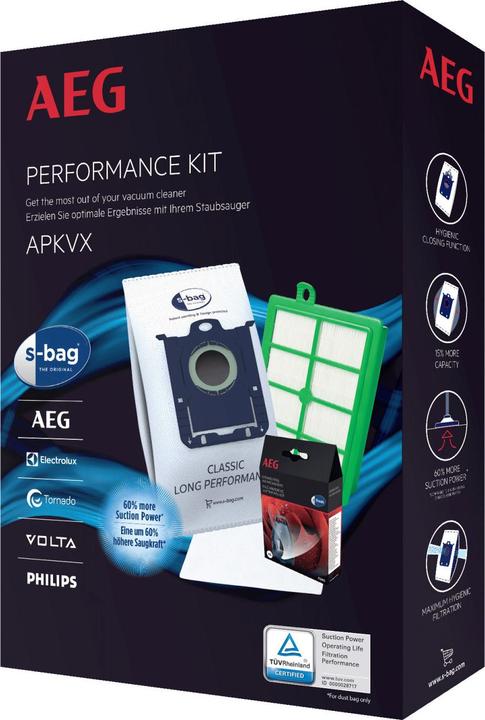 AEG APKVX bag/filter set for VX4-8 (10 x)