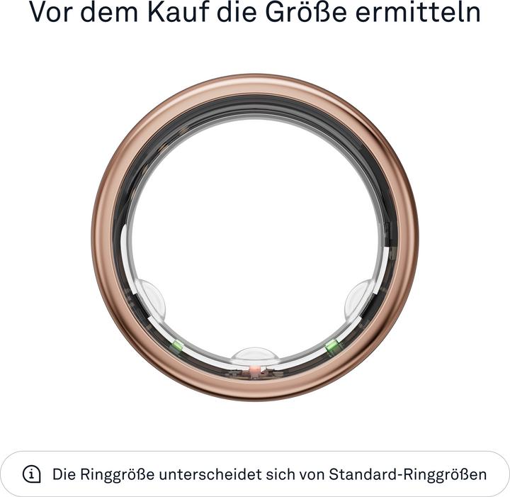 Produktbild Oura Ring Gen3 Horizon (11, Rosegold)