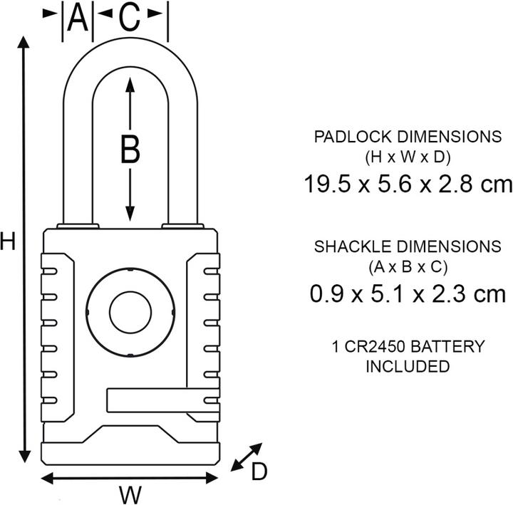 Image du produit Master Lock Verrouillage Bluetooth