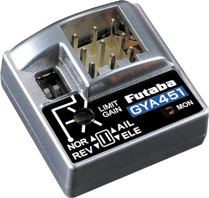Futaba GYA451 Aero-Kreisel Quer-/Höhenruder