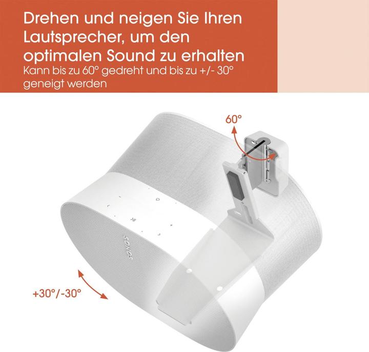 Produktbild Vogels SWM 4131 (1 Stk., Wandmontage, Neigbar, Drehbar)