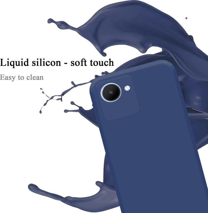 Produktbild Cadorabo TPU Liquid Silicone Case Hülle für Realme C30 / Narzo 50i PRIME (Realme Narzo 50i Prime, Nokia C30)