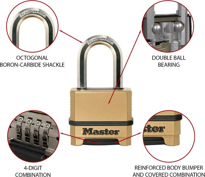 Actual product image Master Lock Excell M175EURDLF