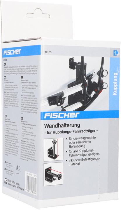 Actual product image Fischer Wall mount for hitch bike rack