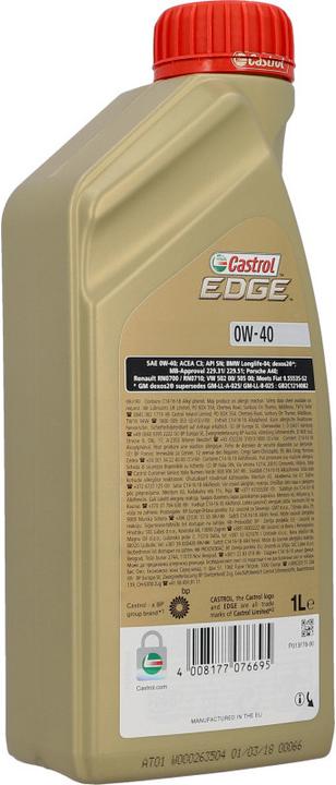 Image du produit Castrol Bord Titane (1 l, SAE 0W-40)