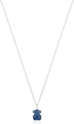 Tous - Silver necklace with a 615434530 bear (chain. pendant)