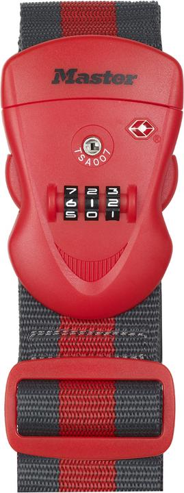 Image du produit Master Lock Sangle à bagages (Cadenas + étiquette pour bagage)