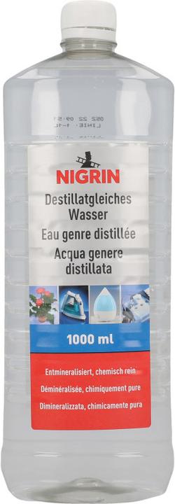 Actual product image Nigrin Destillatgleiches Wasser (1 l)
