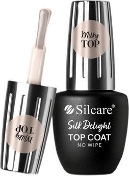 Image du produit NoName Top Coat Silk Delight No Wipe Hybrid Nail Polish Top Coat 9ml (Top coat)