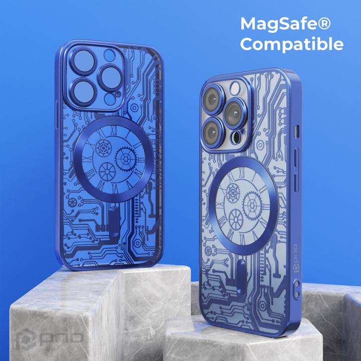 Produktbild prio elegante Handyhülle MAG für iPhone 11 Pro Max blau (Apple iPhone 11 Pro Max)