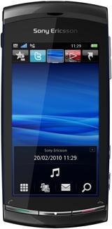 Sony Ericsson Vivaz - Cosmic Black (75 GB, Blue, Black, 3.20", 8 Mpx, 3G)