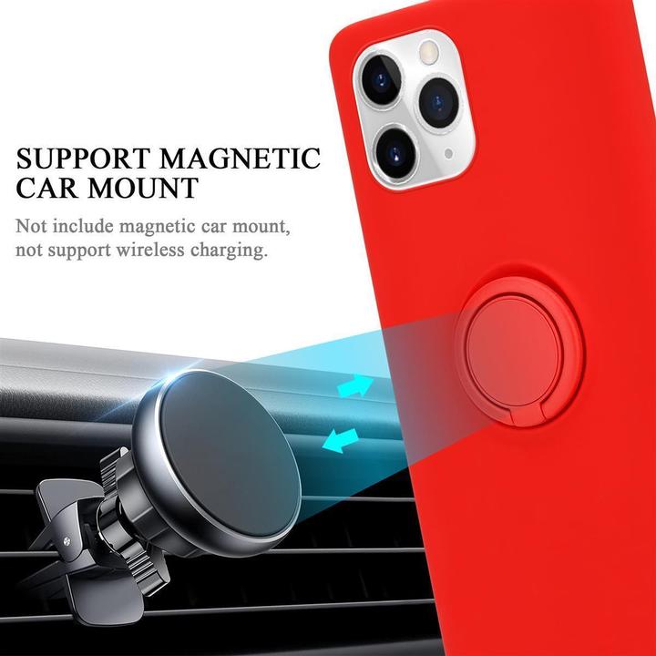 Actual product image Cadorabo TPU Liquid Ring Silicone Case Cover (Apple iPhone 11 Pro Max)