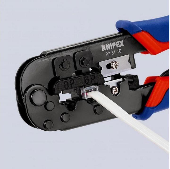 Immagine prodotto Knipex Pinza per connettori modulari tipo Western (190 mm)